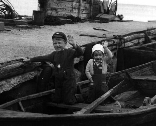 Hkan och Kerstin p land sommaren 1962